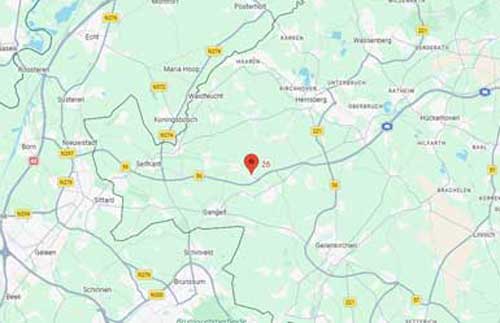 Standort PhysioDog Lisha Hundephysiotherapie – Klein Feldchen 26, 52538 Gangelt, Kreis Heinsberg